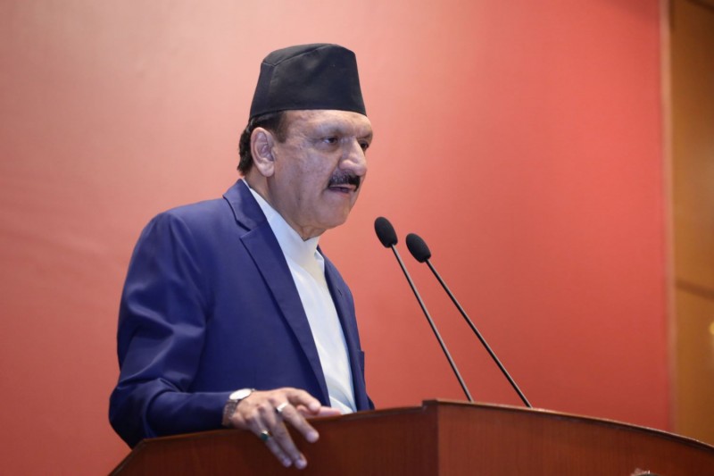 सामाजिक सुरक्षाको दायित्व बढ्दा पुँजीगत बजेट कम भयो : अर्थमन्त्री डा महत
